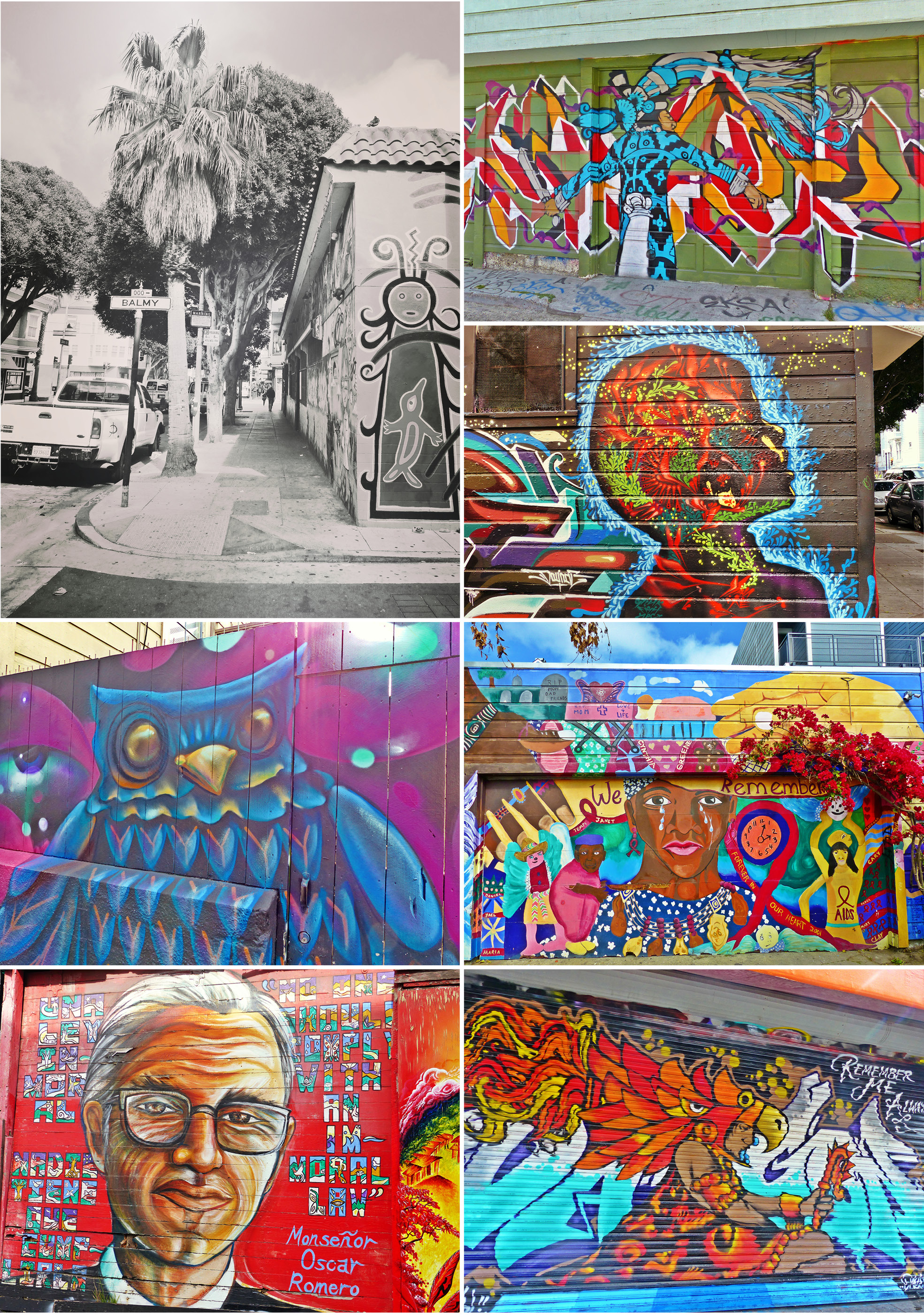 usa, voyage, street art, San Francisco, Californie, art, staarts