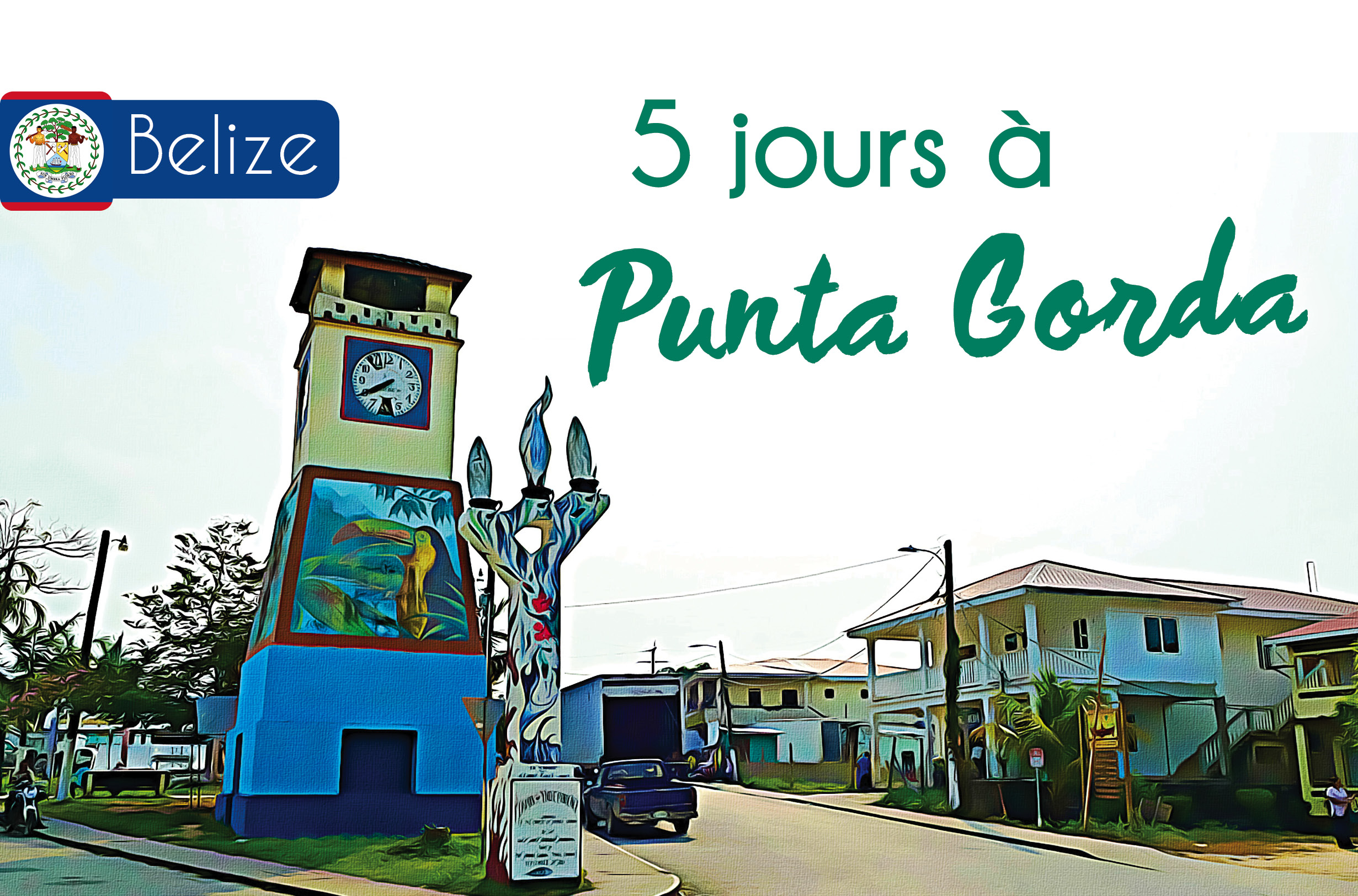 voyage dans les caraïbes au Belize à Punta Gorda